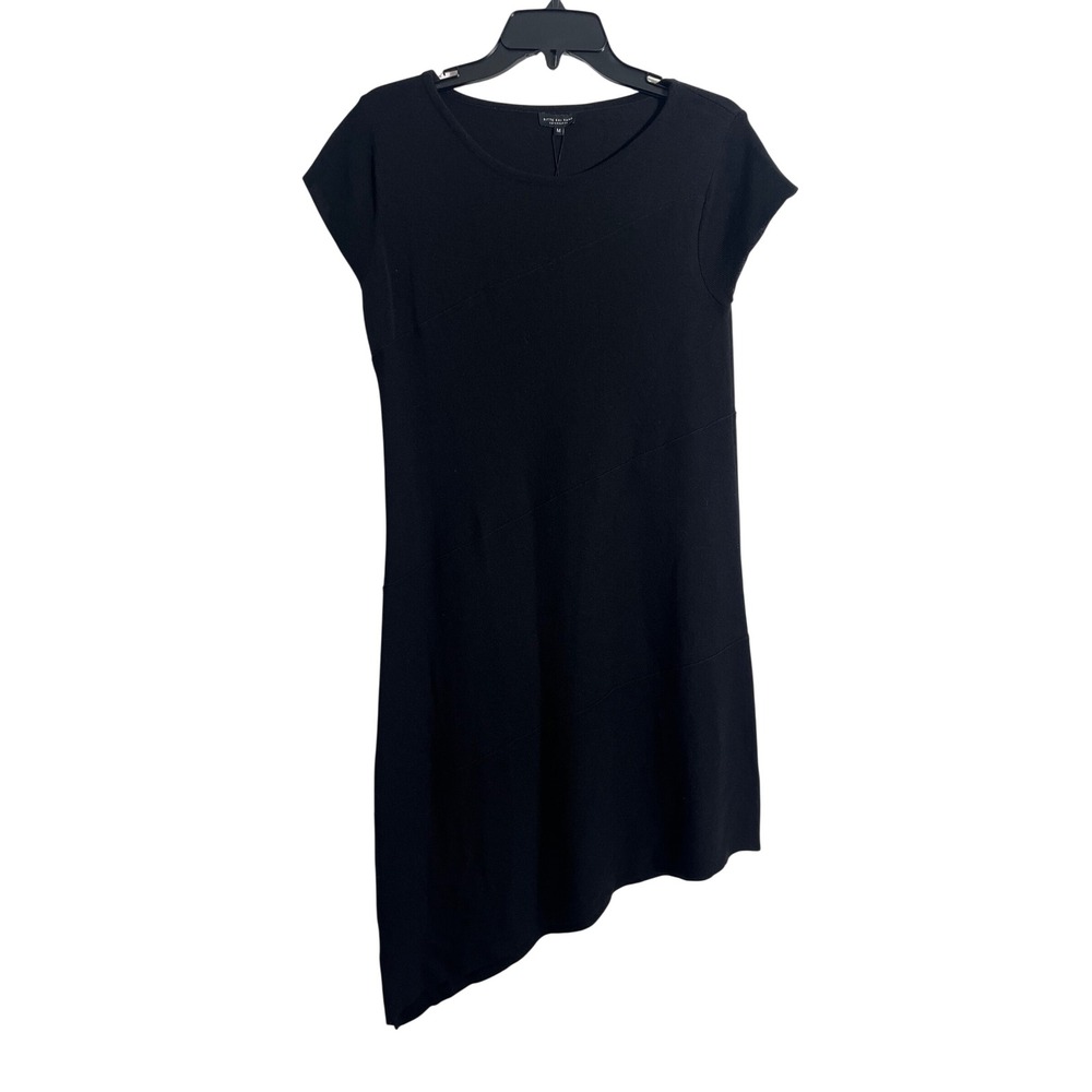 BITTE KAI RAND Copenhagen Asymmetrical Short Sleeve Knit Dress 143-114 - Picture 2 of 10